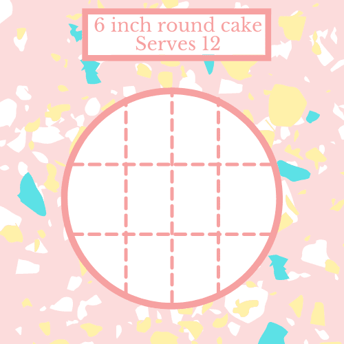 How to cut a round cake | Cake Blog | Marie Makes